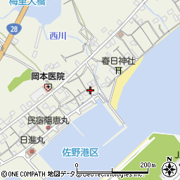 兵庫県淡路市佐野1925周辺の地図
