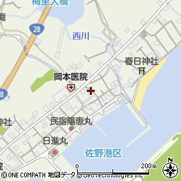 兵庫県淡路市佐野1949周辺の地図