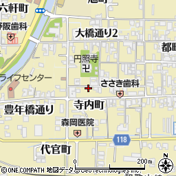 奈良県御所市1445周辺の地図