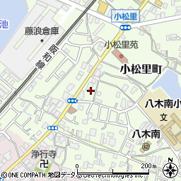 大阪府岸和田市小松里町564周辺の地図