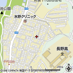 マルシン長野店周辺の地図