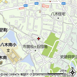 大阪府岸和田市小松里町1177周辺の地図