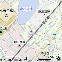 大阪府岸和田市小松里町2034周辺の地図