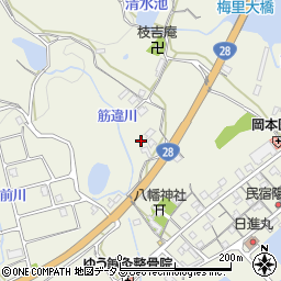 兵庫県淡路市佐野2146周辺の地図
