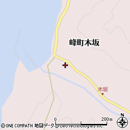 長崎県対馬市峰町木坂306周辺の地図