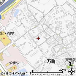 大阪府和泉市万町283-2周辺の地図