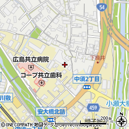 広島医療生活協同組合　協同短期入所生活介護・事務所周辺の地図