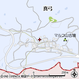 奈良県高市郡明日香村真弓239周辺の地図