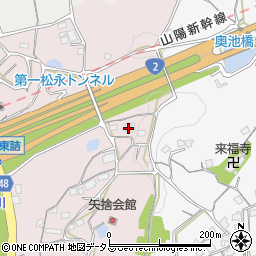 広島県福山市今津町2400周辺の地図