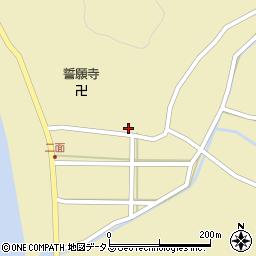 香川県小豆郡小豆島町二面576周辺の地図