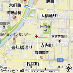 奈良県御所市1417周辺の地図