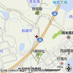 兵庫県淡路市佐野2144周辺の地図