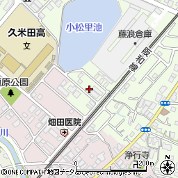 大阪府岸和田市小松里町2015周辺の地図