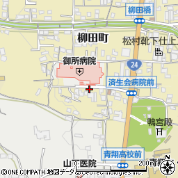 奈良県御所市21周辺の地図