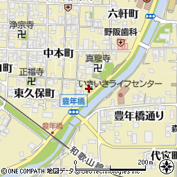 奈良県御所市1305周辺の地図