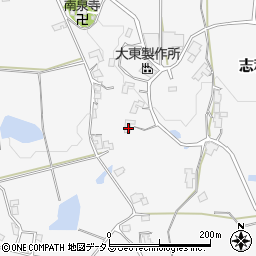 広島県東広島市志和町冠936周辺の地図