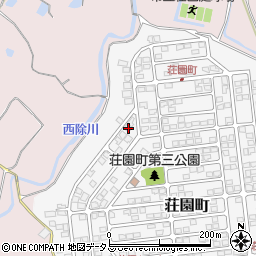 大阪府河内長野市荘園町18-13周辺の地図
