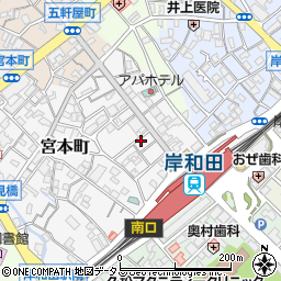 株式会社岸和田スポーツ周辺の地図