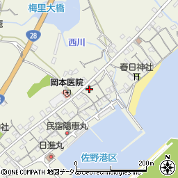 兵庫県淡路市佐野1938周辺の地図