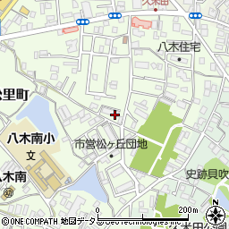 大阪府岸和田市小松里町1173周辺の地図