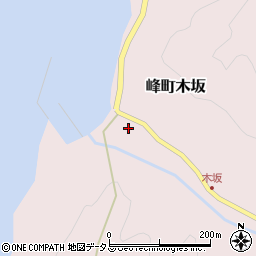 長崎県対馬市峰町木坂311周辺の地図