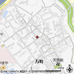 大阪府和泉市万町288周辺の地図