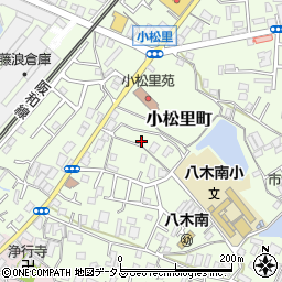 大阪府岸和田市小松里町809周辺の地図