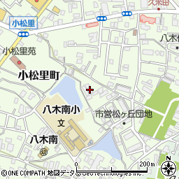 大阪府岸和田市小松里町1161周辺の地図