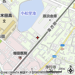 大阪府岸和田市小松里町2035周辺の地図