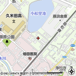 大阪府岸和田市小松里町2018周辺の地図