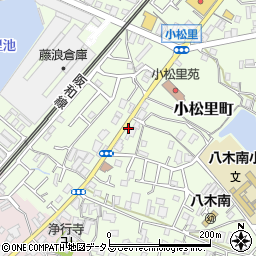 大阪府岸和田市小松里町565周辺の地図