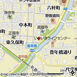奈良県御所市西柏町周辺の地図