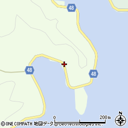 長崎県対馬市峰町狩尾281周辺の地図