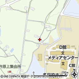 広島県東広島市高屋町杵原474周辺の地図