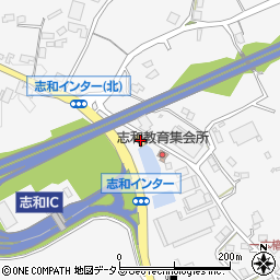 広島県東広島市志和町冠240周辺の地図