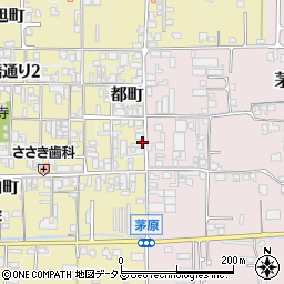 奈良県御所市734周辺の地図