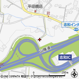 広島県東広島市志和町冠350周辺の地図