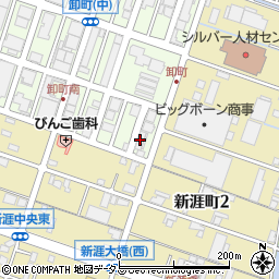 日本運搬機械株式会社　本社周辺の地図
