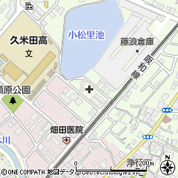 大阪府岸和田市小松里町2029周辺の地図