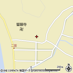 香川県小豆郡小豆島町二面577周辺の地図