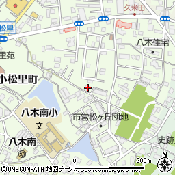 大阪府岸和田市小松里町1169周辺の地図