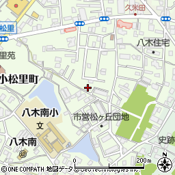 市営松ヶ丘住宅集会場周辺の地図