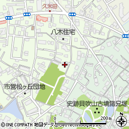 大阪府岸和田市小松里町1232周辺の地図