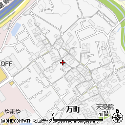 大阪府和泉市万町288-2周辺の地図