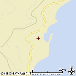 香川県小豆郡小豆島町二面1993周辺の地図