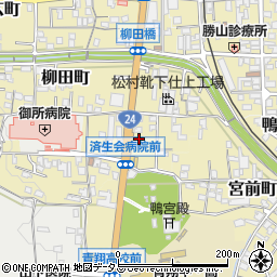 奈良県御所市柳田町481-9周辺の地図