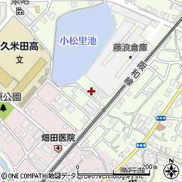 大阪府岸和田市小松里町2036周辺の地図