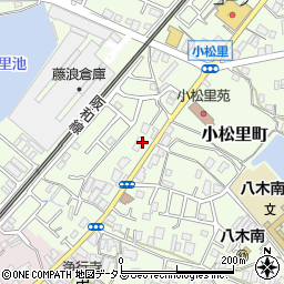 大阪府岸和田市小松里町558周辺の地図