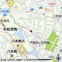 大阪府岸和田市小松里町854周辺の地図