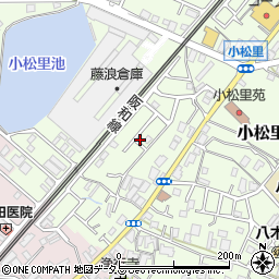 大阪府岸和田市小松里町195周辺の地図